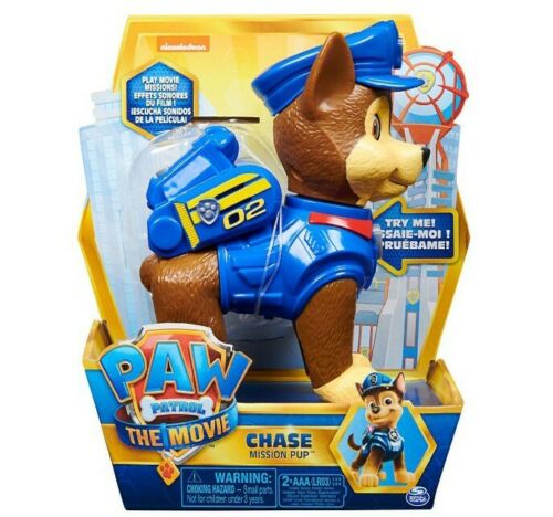 Paw Patrol The Movie Skye o Chase con Movimientos Y Sonidos