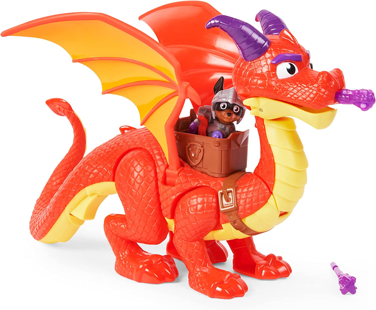 Dragon Y Figura Patrulla D Cachorros Paw Patrol