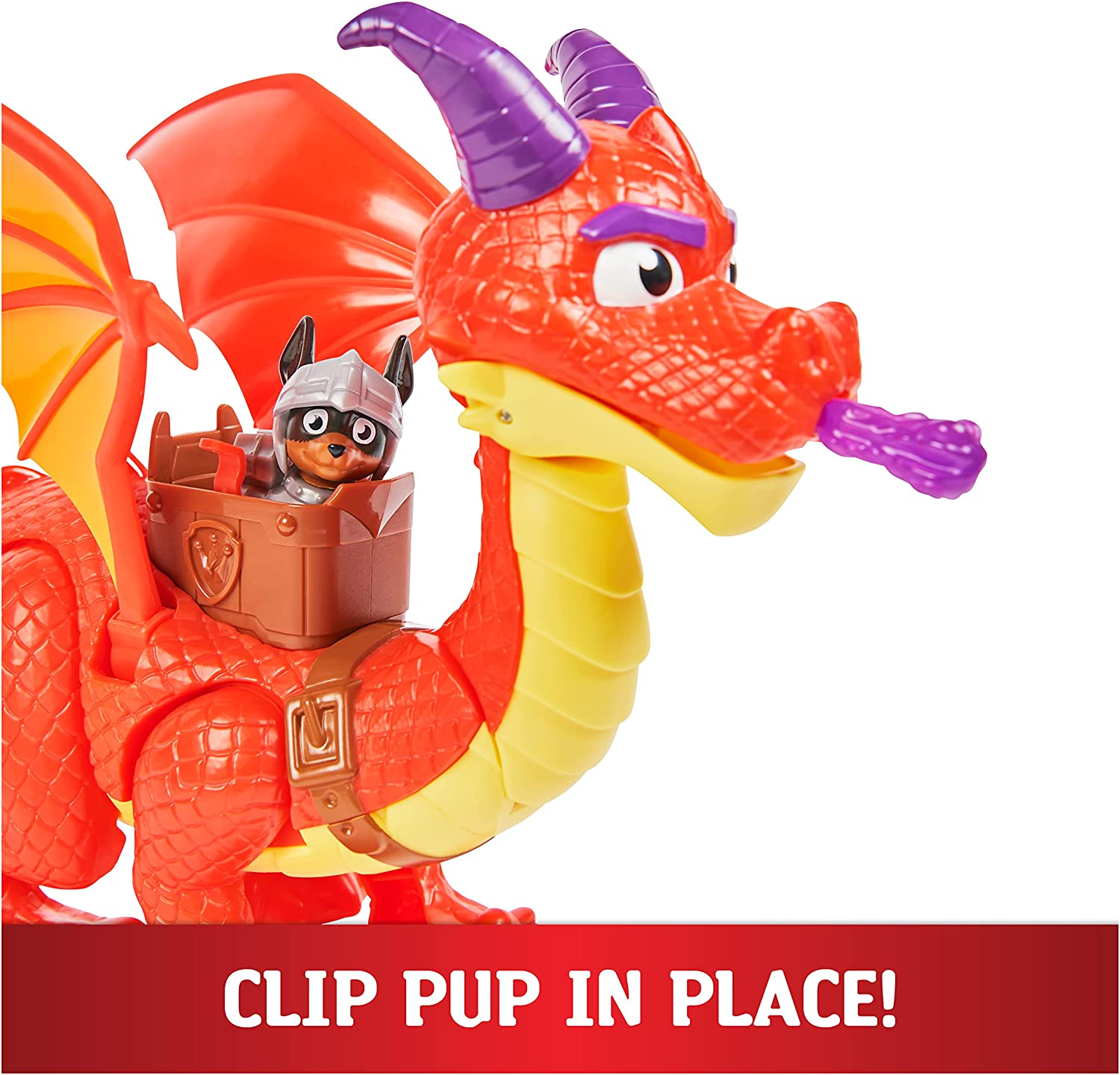 Dragon Y Figura Patrulla D Cachorros Paw Patrol