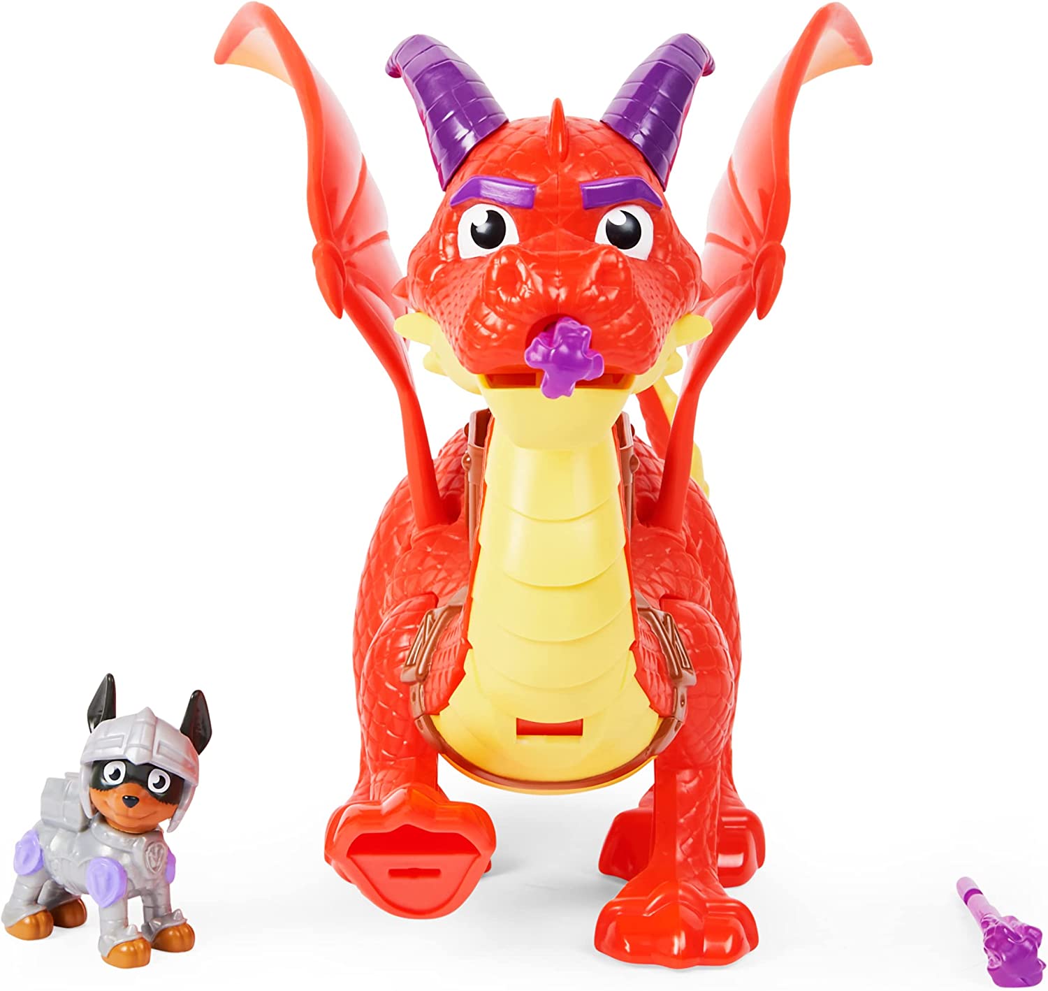 Dragon Y Figura Patrulla D Cachorros Paw Patrol