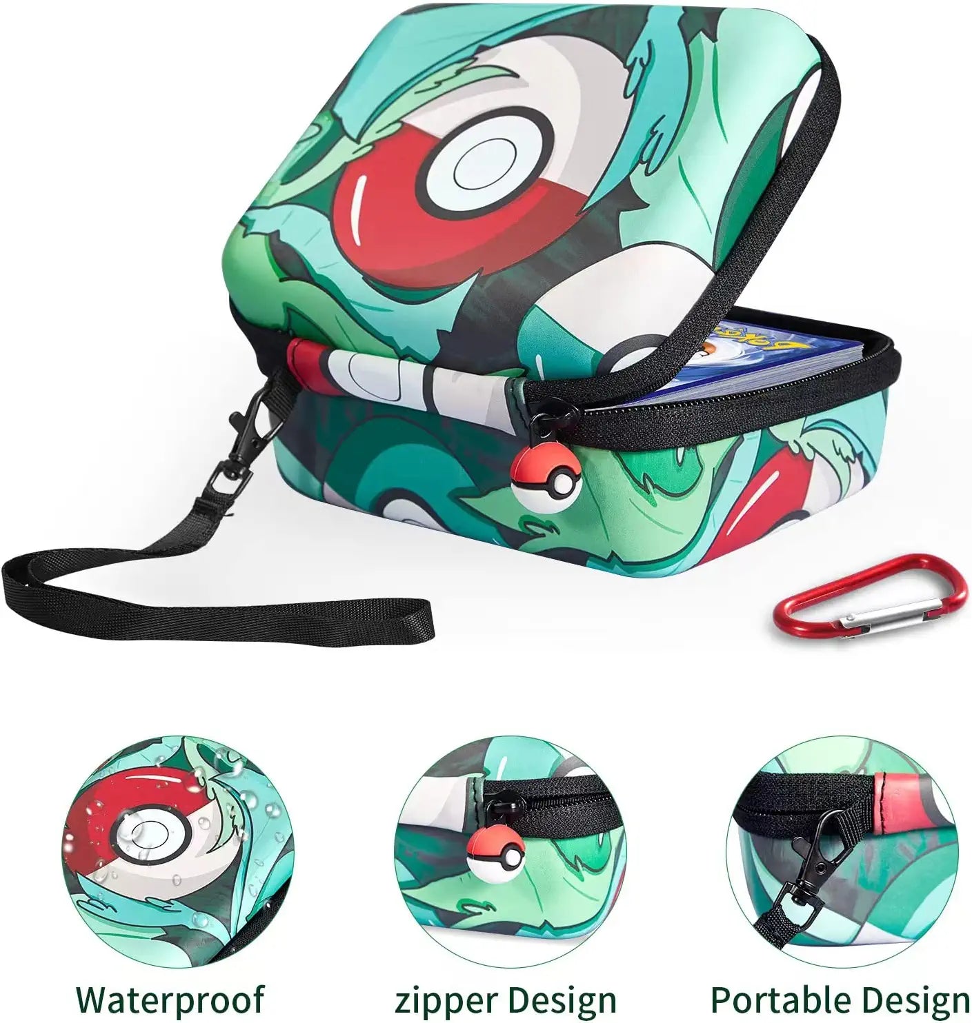 Bolso Pokemon Cartuchera Para Cartas Pokemon