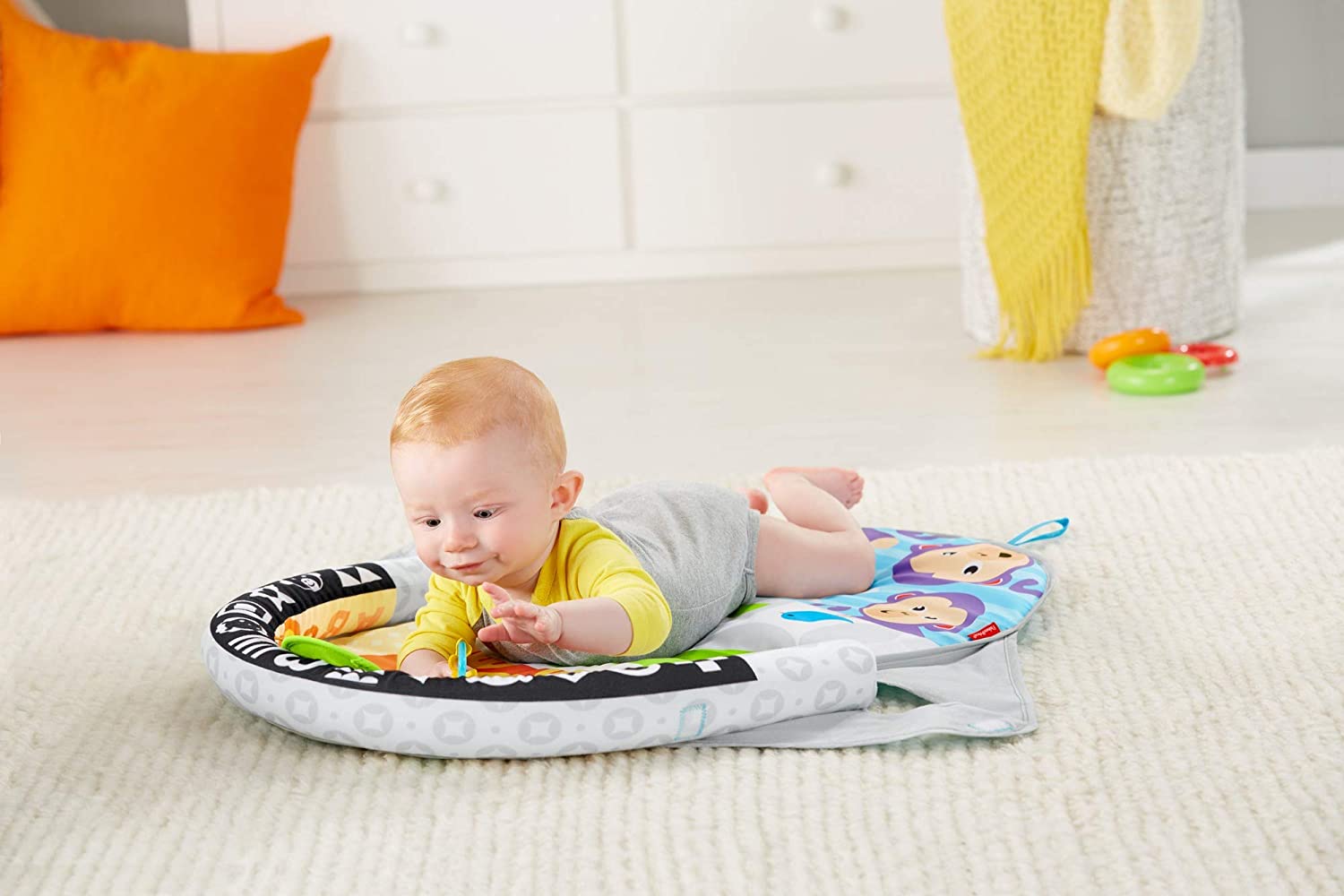 Gimnasio de actividades para bebe Fisher Price 2 En 1 Flip & Fun