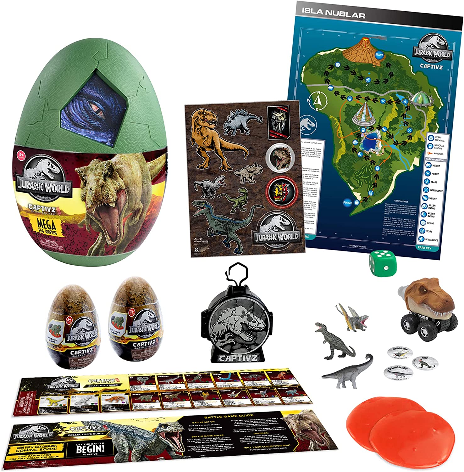 Jurassic World Captivz Huevo Mega Gigante