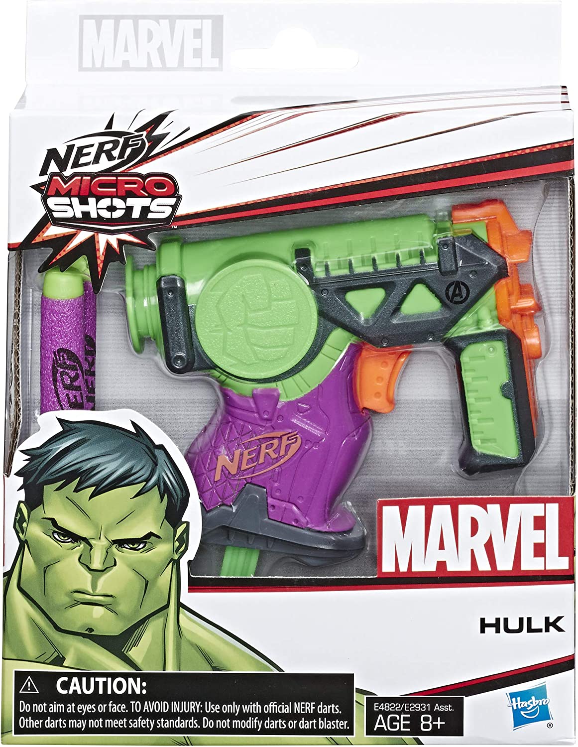 Nerf Hulk Lanza Dardos Original Con Respuestos