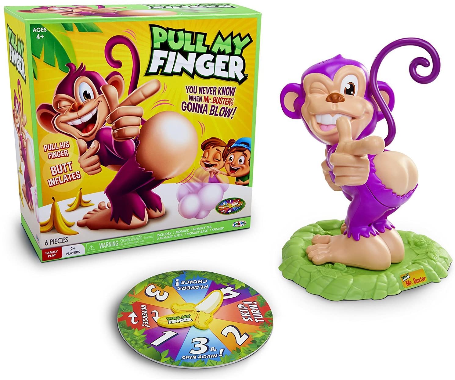 Juego Del Mono Con Flatulencias Pull my finger