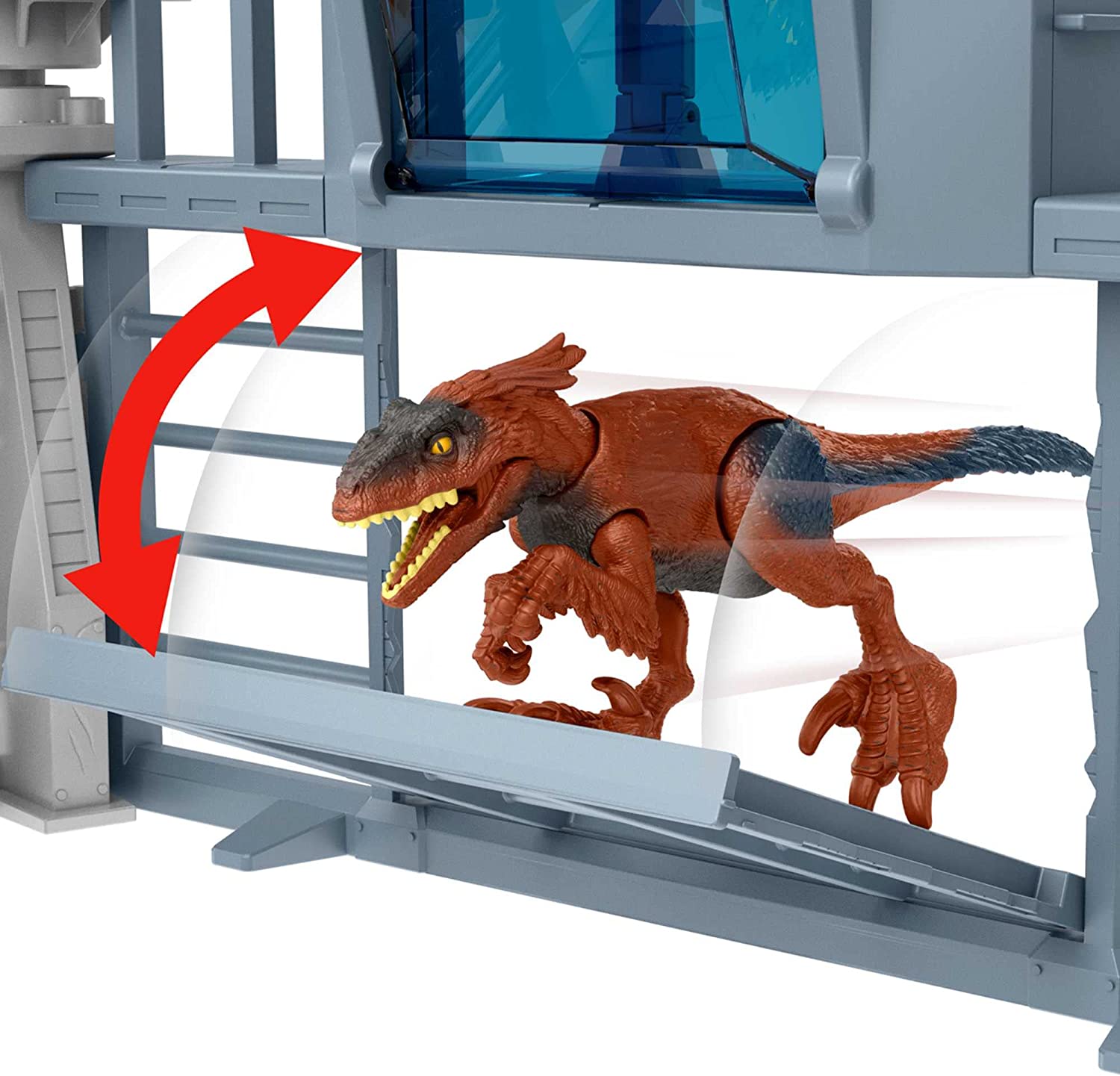 Jurassic World -Juego de  Construccion- Con 2 Figuras