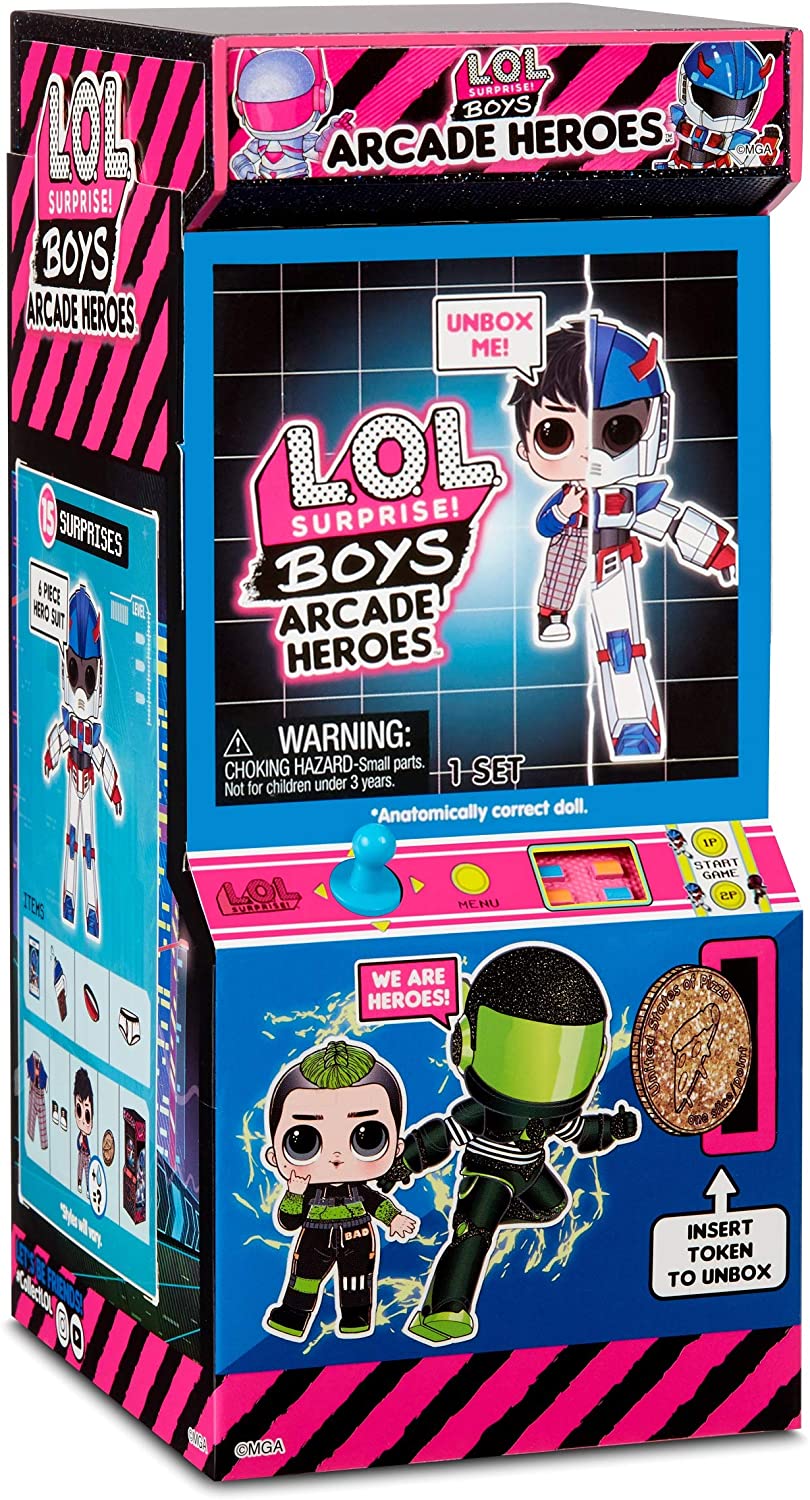 Lol Surprise Kids Arcade Heroes 15 Sorpresas