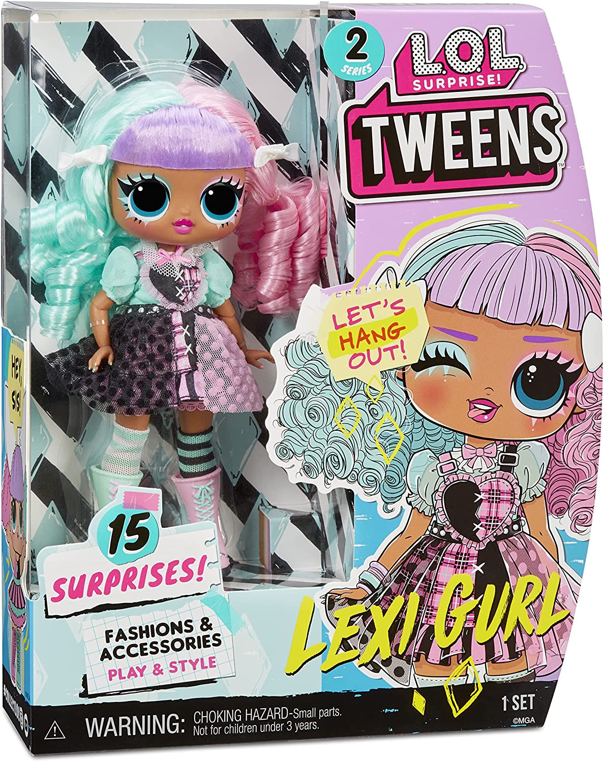 Muñeca Lol Tweens Lexi Gurl Con 15 Sorpresas Original