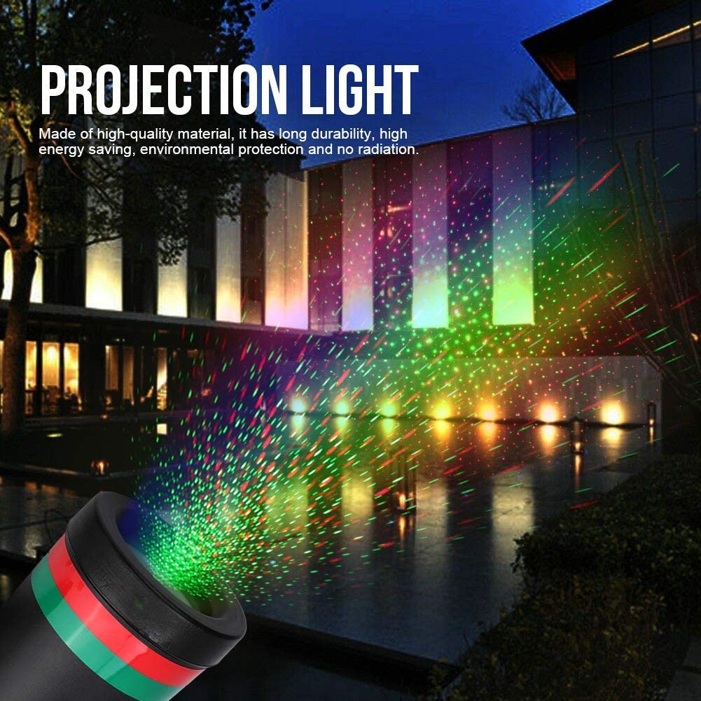 Proyector de navidad. Luces navideñas exterior.