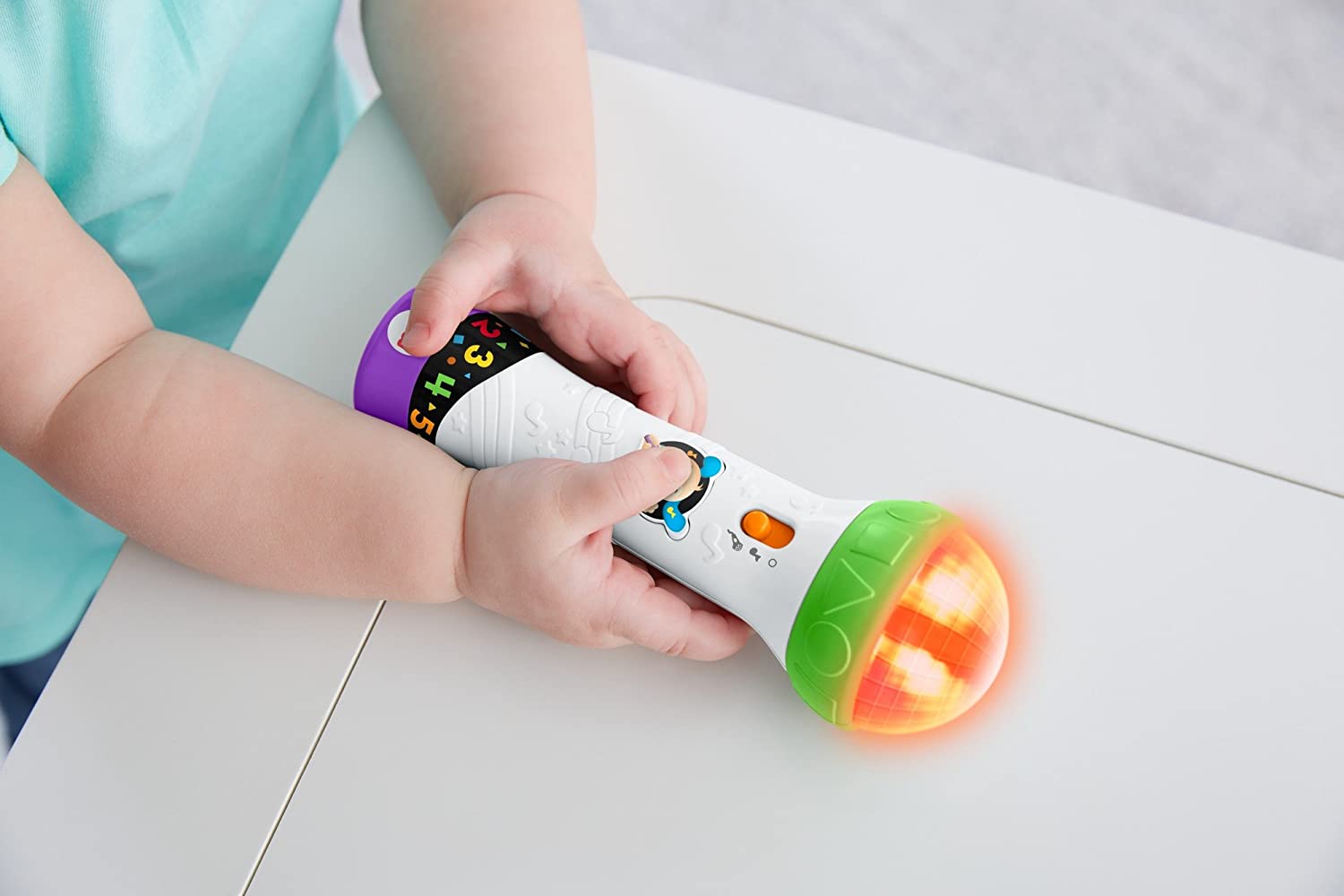 Micrófono Graba Y Canta Fisher Price Con Luces