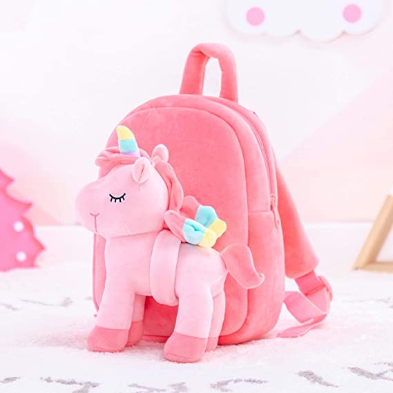 Mochila de peluche unicornio hot sale