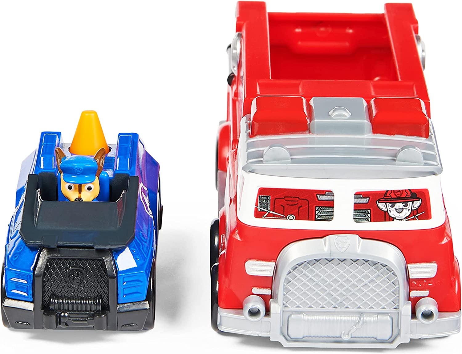 Paw Patrol Paw Patroller Y Fireretruck Set X2 con Figura