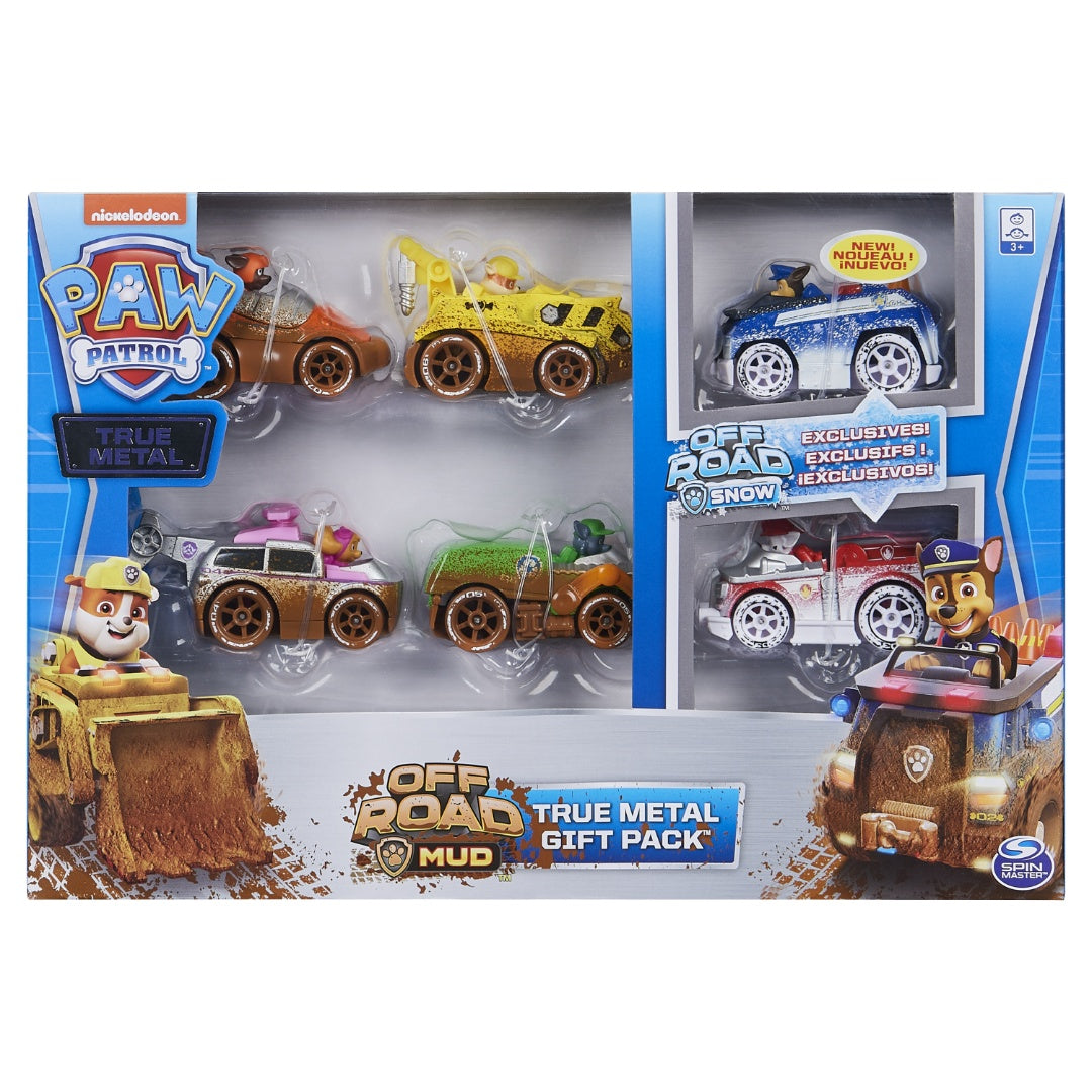 Paw Patrol Pack X6 Autos Patrulla De Cachorros