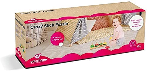 Puzzle De Madera Juego De Encastre Edushape Crazy Stick