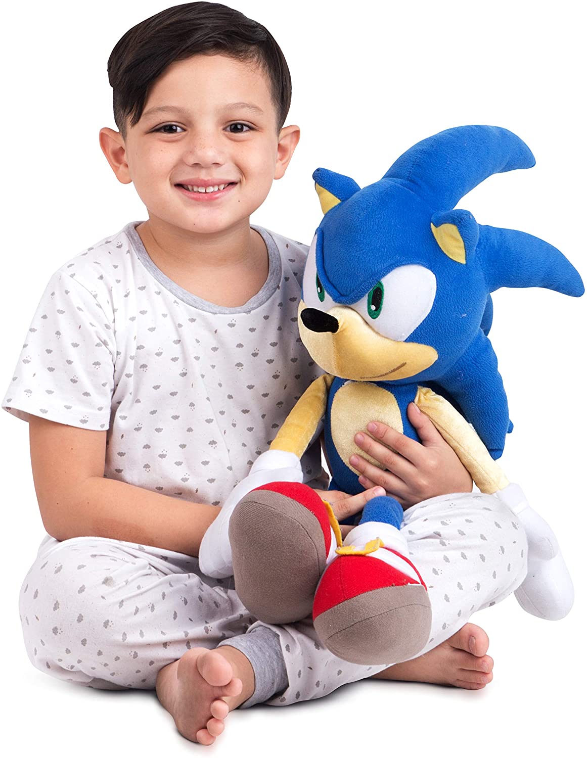 Sonic Peluche Microfibra suave Sonic el erizo