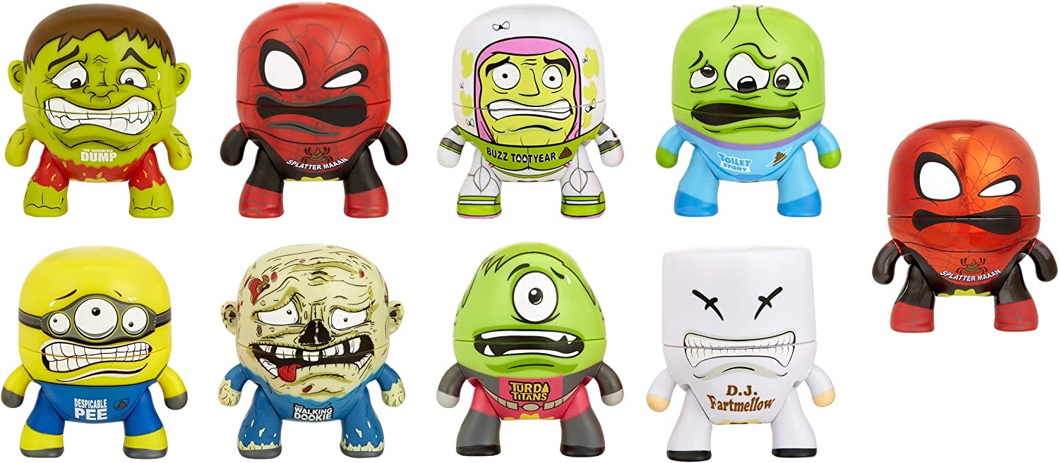 The Hangrees Minions y Hulk Con Slime Figura hace caca Teletiendauy